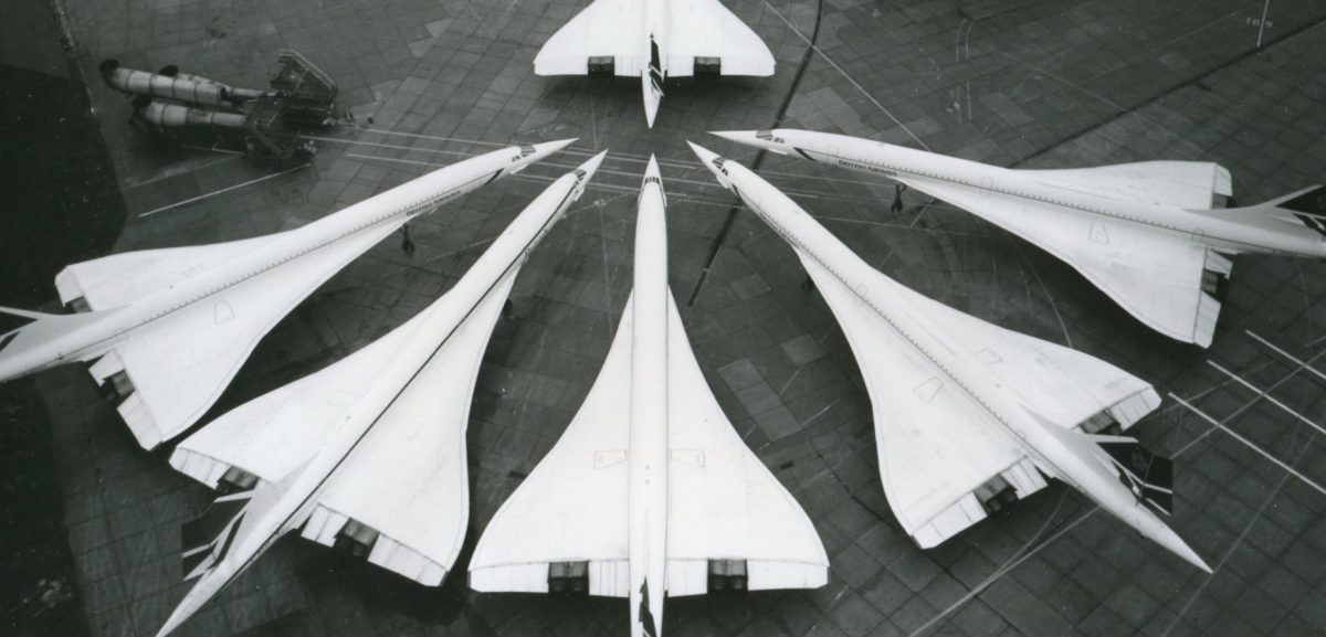 Die 1976 erstmals in Dienst gestellte Concorde war ihrer Zeit meilenweit voraus und zugleich von Anfang an ein Kerosin vernichtender Anachronismus.