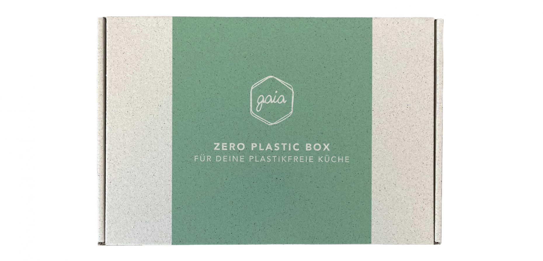 Das nach der griechischen Göttin der Erde benannten Unternehmen Gaia ist spezialisiert auf nachhaltige Alternativen zu Haushalts- bzw. Wegwerfartikeln aus Plastik. Unser Bild zeigt die Gaia Zero Plastic Box.