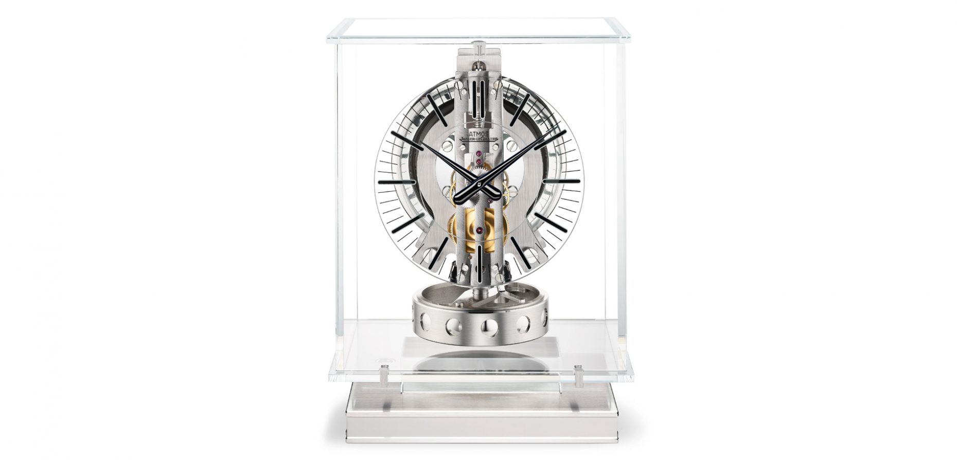 Die von Jean-Léon Reutter erfundene Atmos ist eine sehr besondere Uhr. Sie läuft ohne Aufzugmechanismus oder eine andere konventionelle Energiequelle – allein durch Temperaturschwankungen.