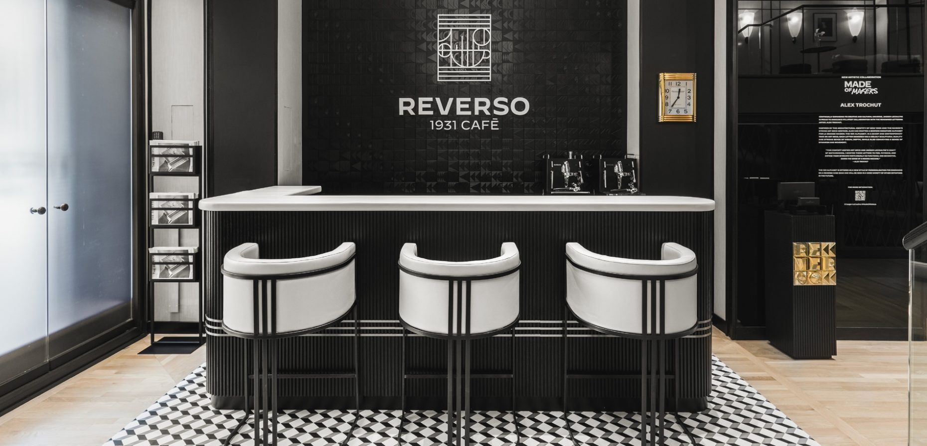 Mit dem Reverso 1931 Café New York schuf Jaeger-LeCoultre den perfekten Rahmen im Art-déco-Stil für die 90 Jahre alte und für das Polospiel entwickelte Erfolgslinie der Schweizer Marke.
