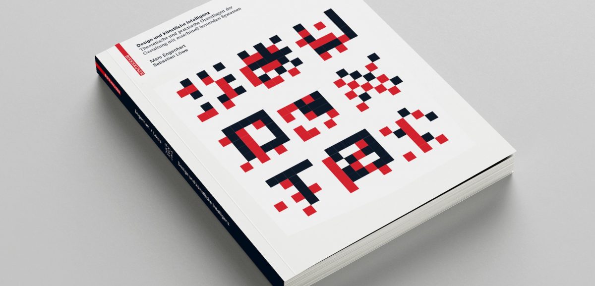 Design und künstliche Intelligenz – der Verlag selbst (Birkhäuser aus der Schweiz) spricht im Zusammenhang mit dem neuen Buch von Marc Engenhart und Sebastian Löwe vom ersten Standardwerk zu Gestaltung mit KI.
