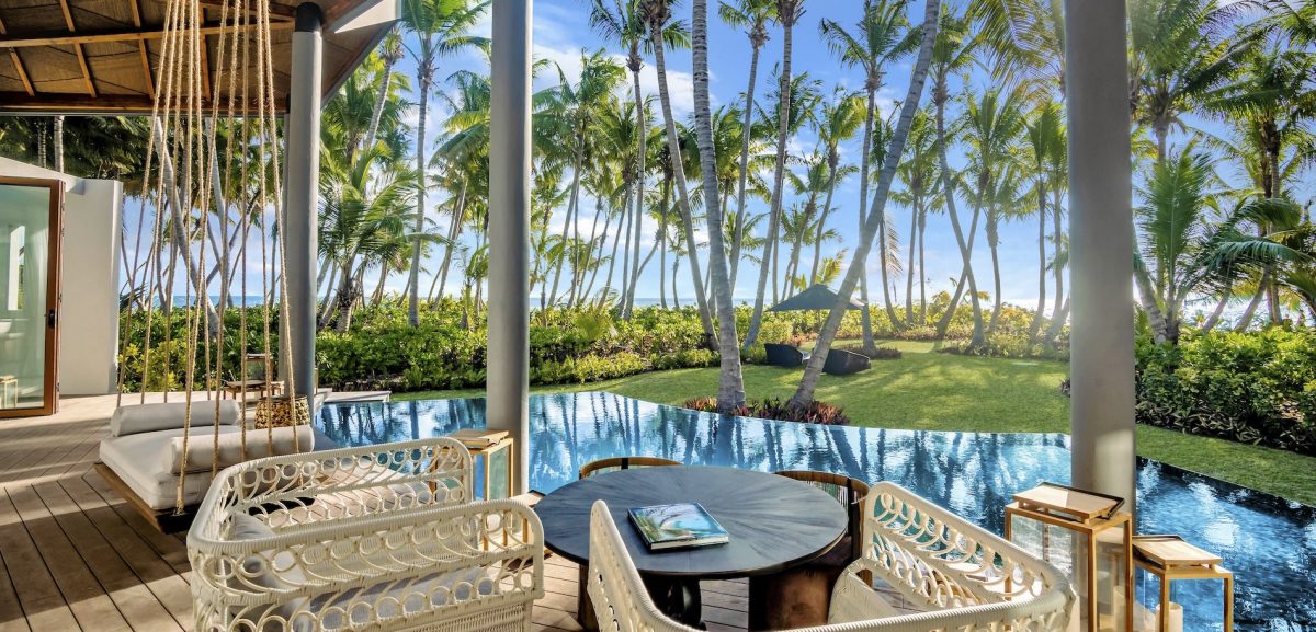 Das Waldorf Astoria Seychelles Platte Island vereint Luxus, persönlichen Service auf höchstem Niveau und umweltbewusstem Reisen. Foto: © Hilton